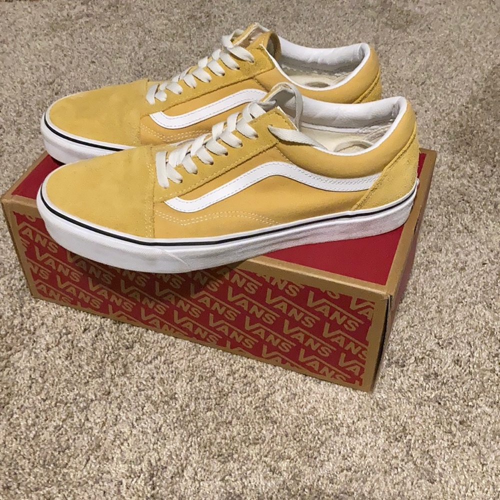 COPY - Vans ochre men’s size 10